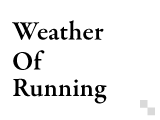 Weather Of Running